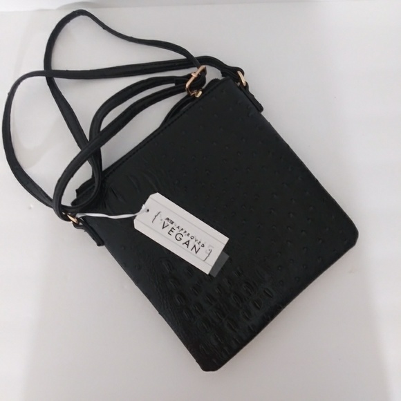 PARK AVE COLLECTION VEGAN CROSSBODY SHOULDER BAG - Picture 5 of 5